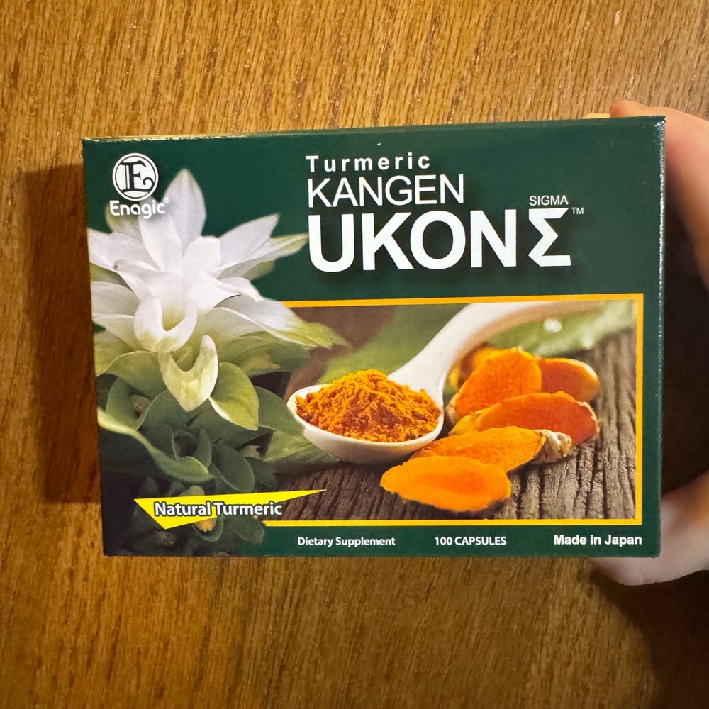 Kangen Ukon Turmeric Capsules
